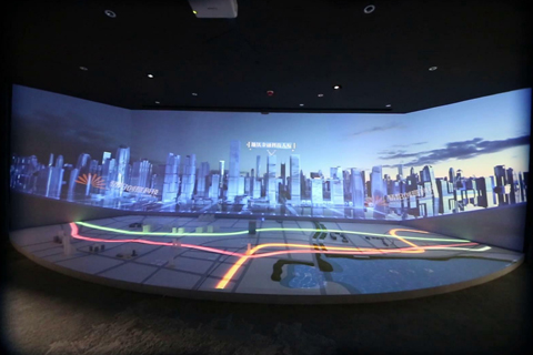 数字沙盘•地铁科技大厦